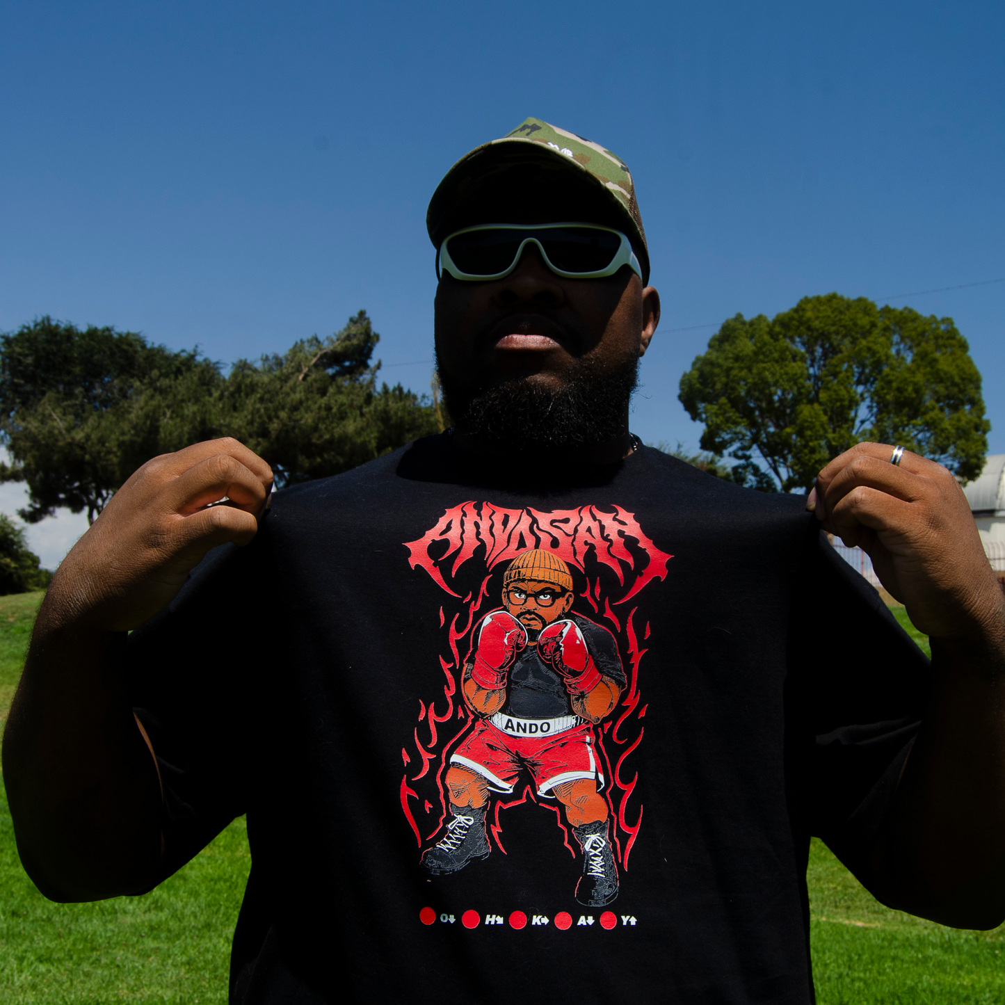 Ando San Big Belt Tee (PRE ORDER)