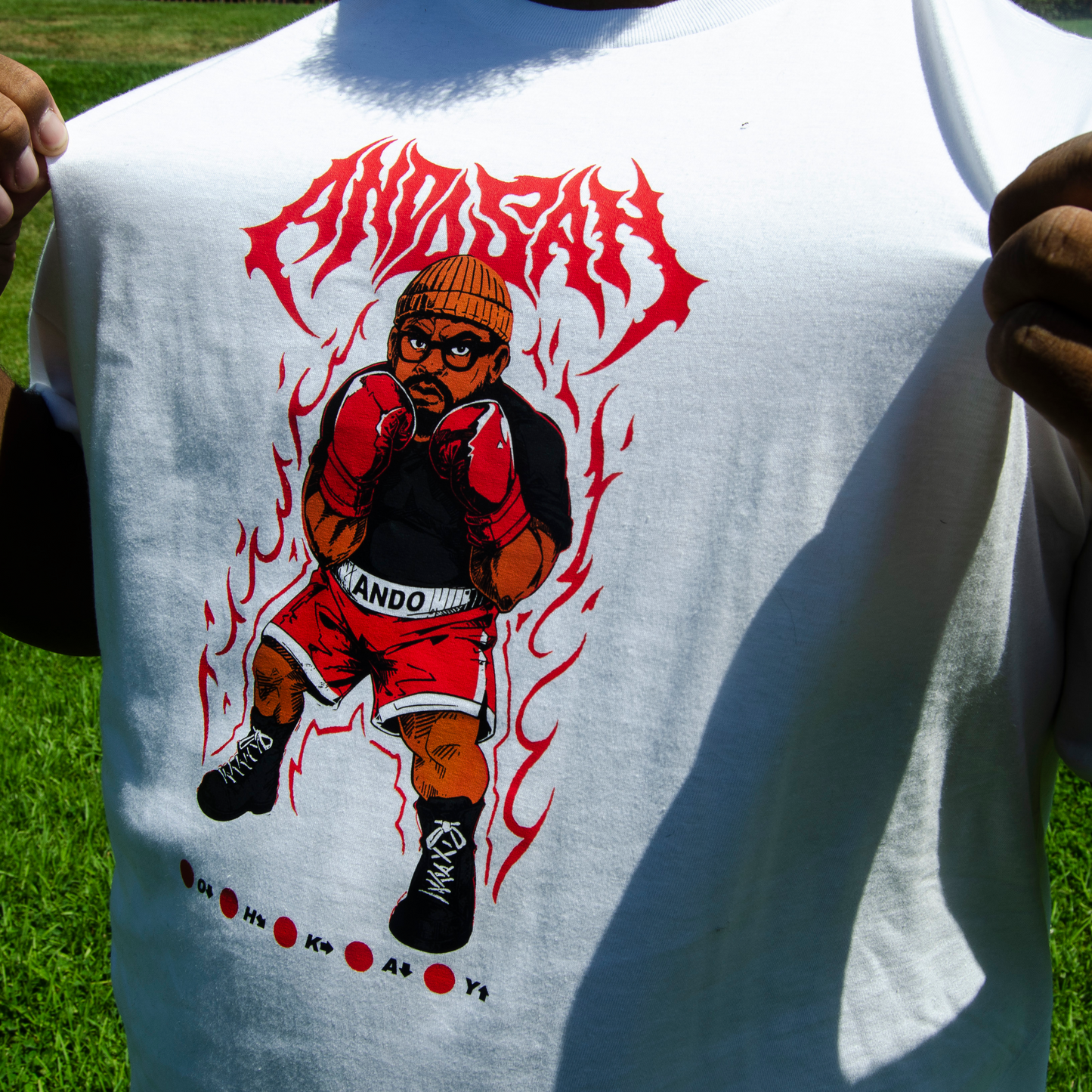 Ando San Big Belt Tee (PRE ORDER)