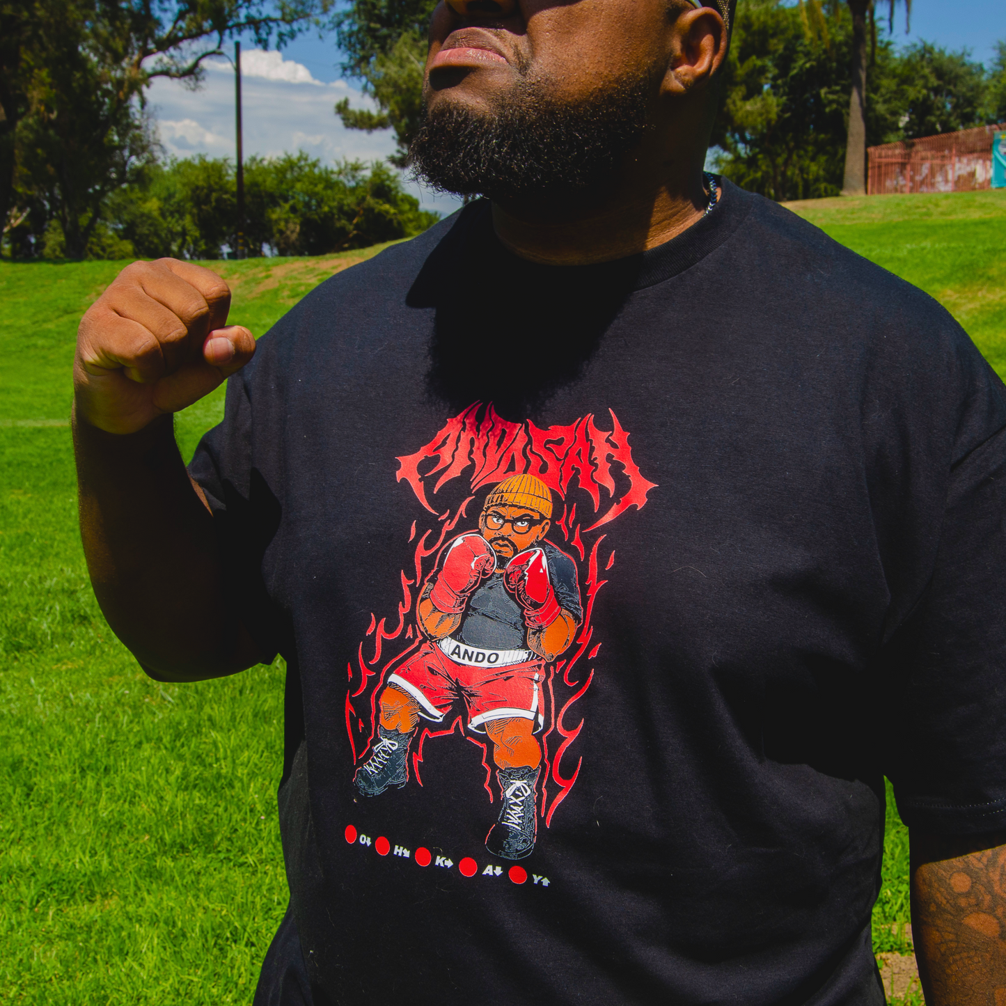 Ando San Big Belt Tee (PRE ORDER)