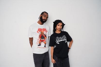 Oh Kay Boxer Tee - White